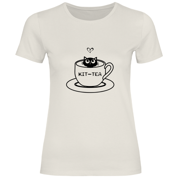Kit - Tea - Damen T - Shirt - Textilzauber