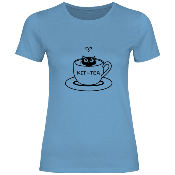 Kit - Tea - Damen T - Shirt - Textilzauber