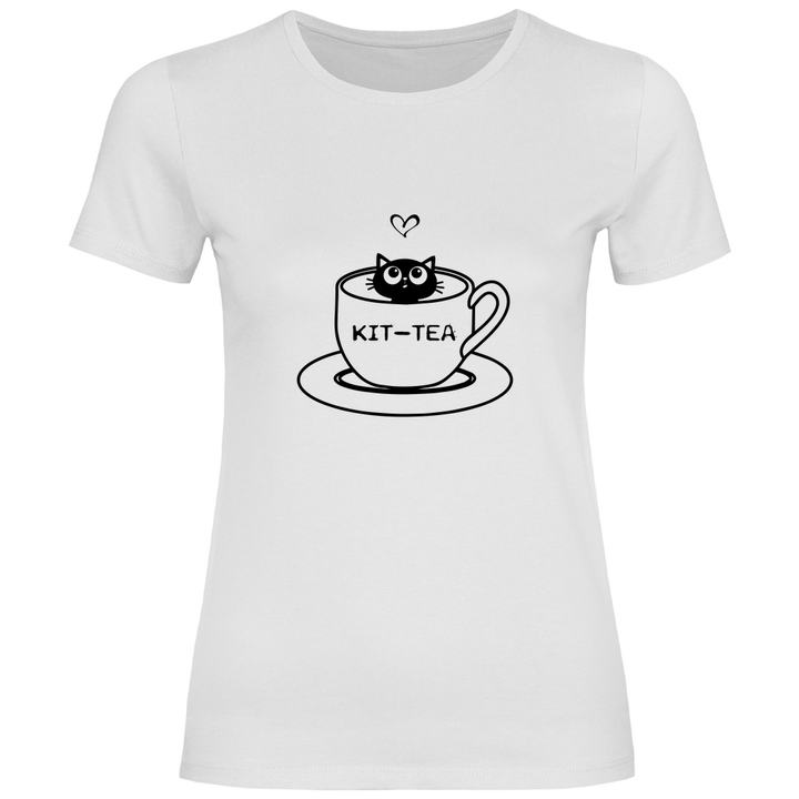 Kit - Tea - Damen T - Shirt - Textilzauber
