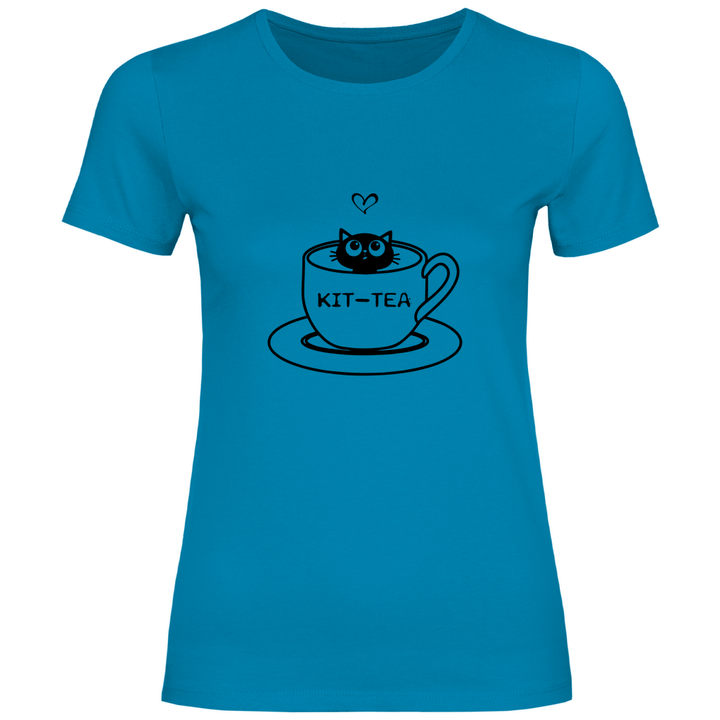 Kit - Tea - Damen T - Shirt - Textilzauber