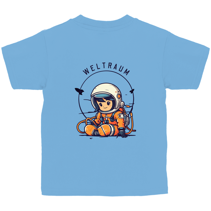 Kleine Astronautin - Kinder T - Shirt mit Rückendruck - Textilzauber