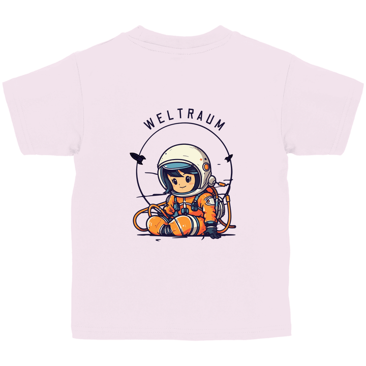 Kleine Astronautin - Kinder T - Shirt mit Rückendruck - Textilzauber
