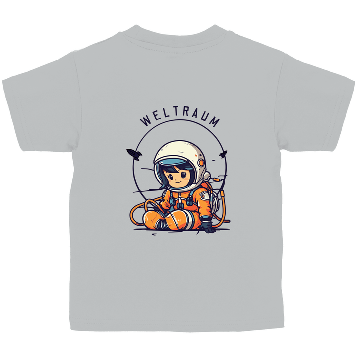 Kleine Astronautin - Kinder T - Shirt mit Rückendruck - Textilzauber