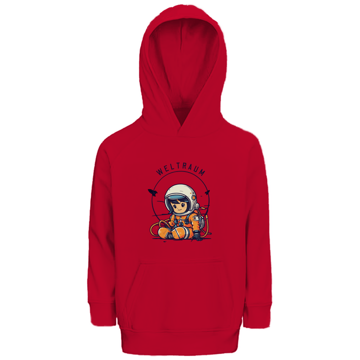Kleine Astronautin - Kinder T - Shirt Premium Bio Kinderhoodie - Textilzauber