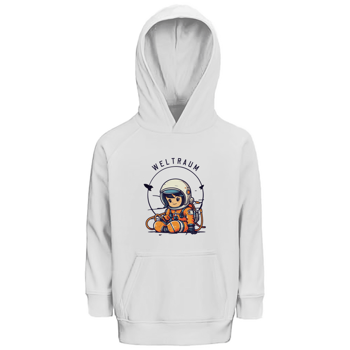 Kleine Astronautin - Kinder T - Shirt Premium Bio Kinderhoodie - Textilzauber