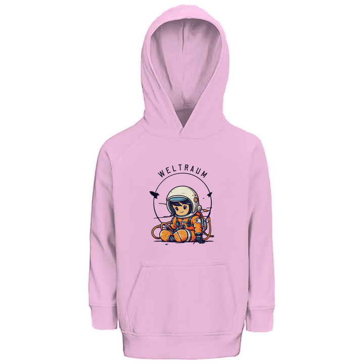 Kleine Astronautin - Kinder T - Shirt Premium Bio Kinderhoodie - Textilzauber