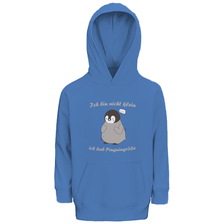 Kleiner Pinguin Premium Bio Kinderhoodie - Textilzauber