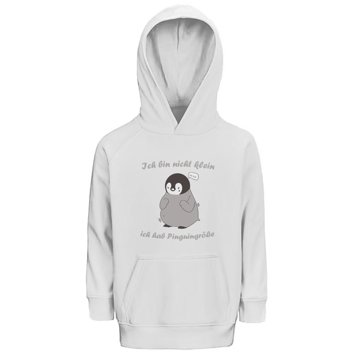 Kleiner Pinguin Premium Bio Kinderhoodie - Textilzauber