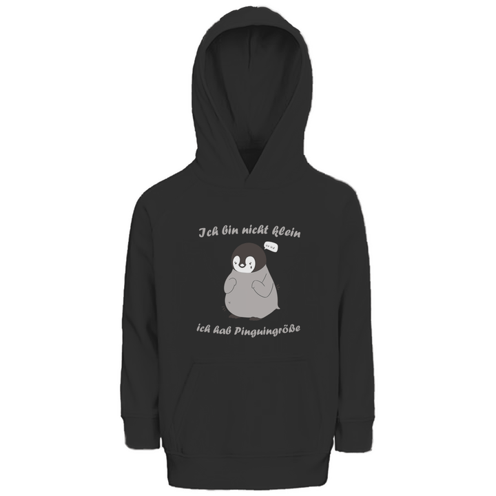 Kleiner Pinguin Premium Bio Kinderhoodie - Textilzauber