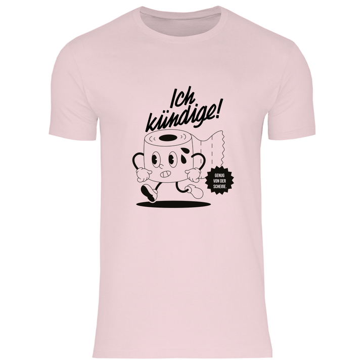 Klopapier Kündigung - Herren T - Shirt - Textilzauber