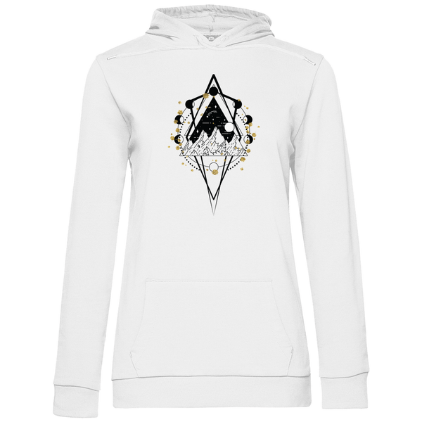 Kosmische Berge - Damen Hoodie - Textilzauber