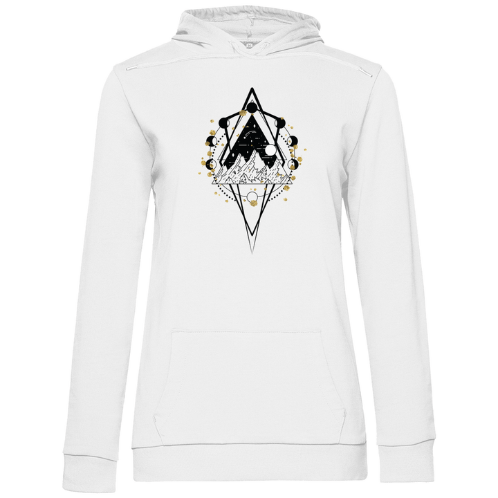 Kosmische Berge - Damen Hoodie - Textilzauber