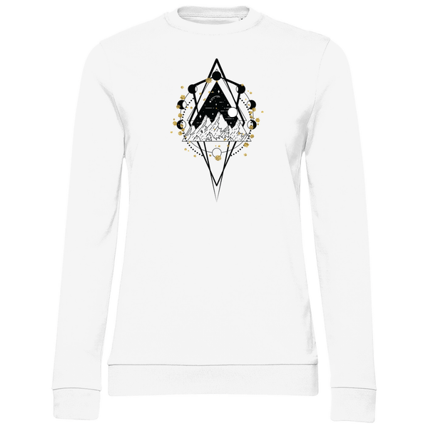 Kosmische Berge - Damen Sweatshirt - Textilzauber