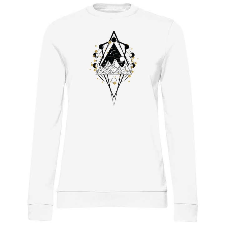 Kosmische Berge - Damen Sweatshirt - Textilzauber