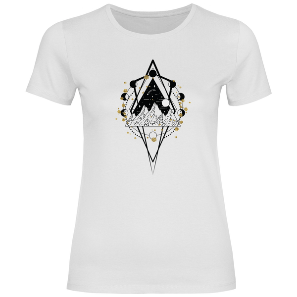 Kosmische Berge - Damen T - Shirt - Textilzauber
