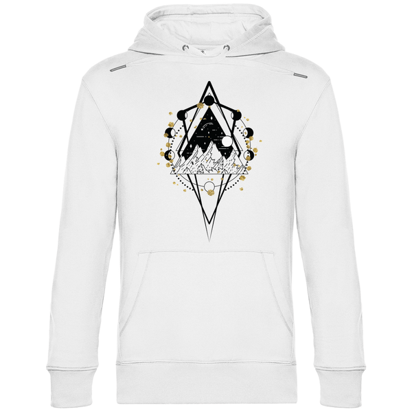 Kosmische Berge - Herren Hoodie - Textilzauber