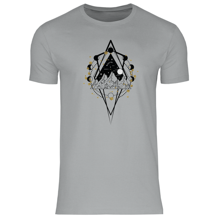Kosmische Berge - Herren T - Shirt - Textilzauber