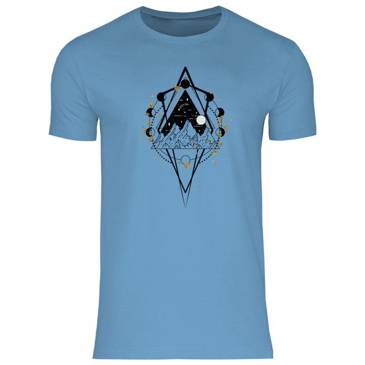 Kosmische Berge - Herren T - Shirt - Textilzauber