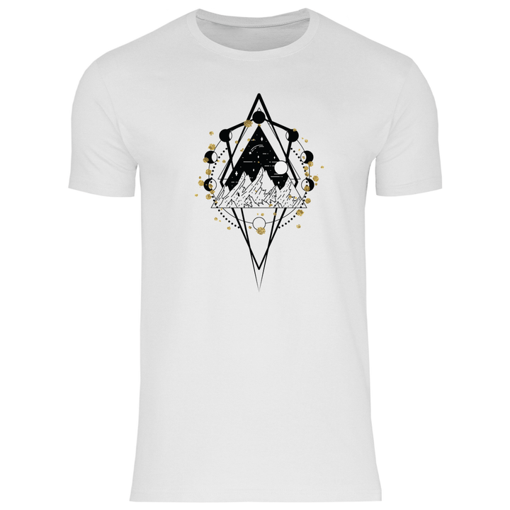 Kosmische Berge - Herren T - Shirt - Textilzauber