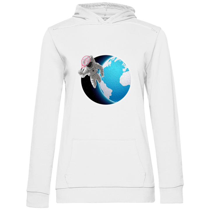 Kosmischer Fliegenfänger - Damen Hoodie - Textilzauber