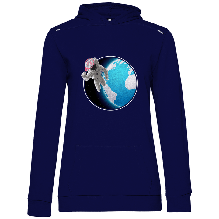 Kosmischer Fliegenfänger - Damen Hoodie - Textilzauber
