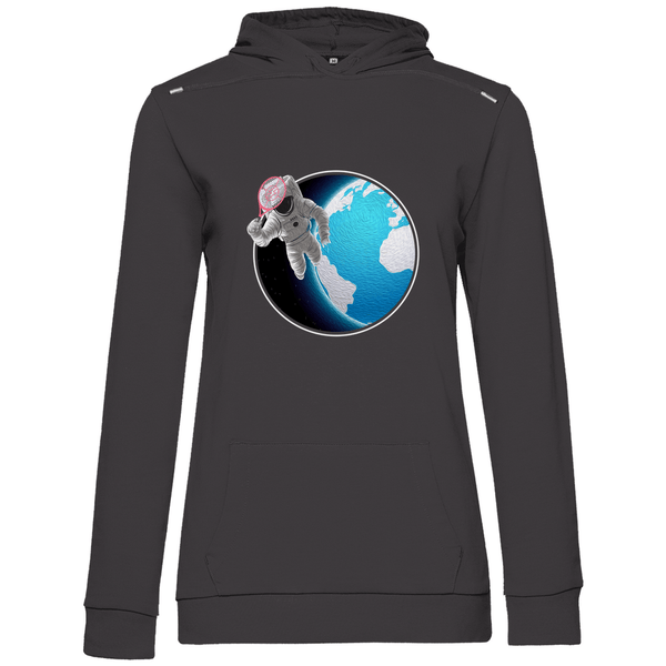 Kosmischer Fliegenfänger - Damen Hoodie - Textilzauber