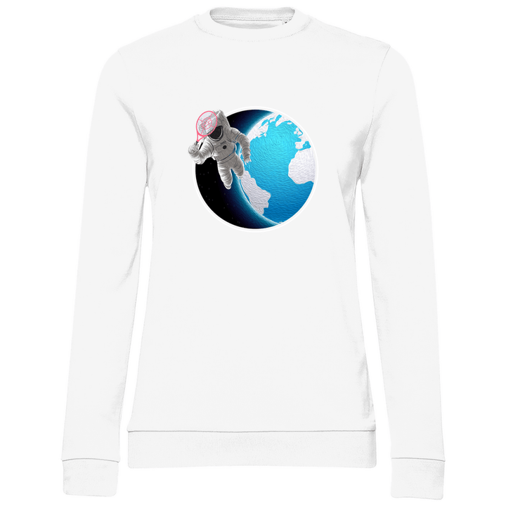 Kosmischer Fliegenfänger - Damen Sweatshirt - Textilzauber