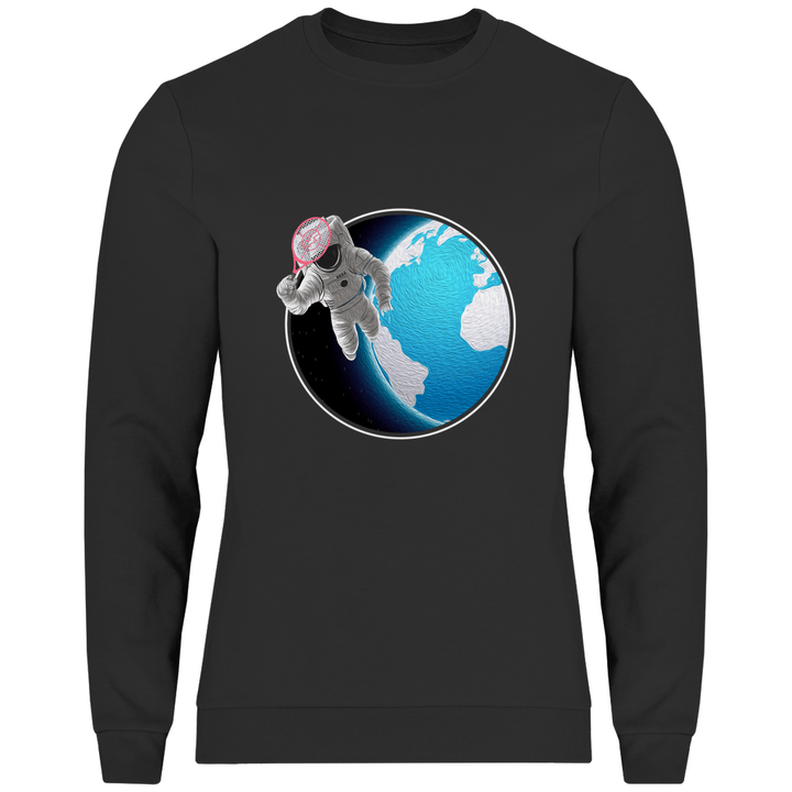 Kosmischer Fliegenfänger - Herren Sweatshirt - Textilzauber