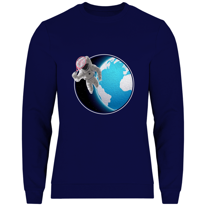 Kosmischer Fliegenfänger - Herren Sweatshirt - Textilzauber