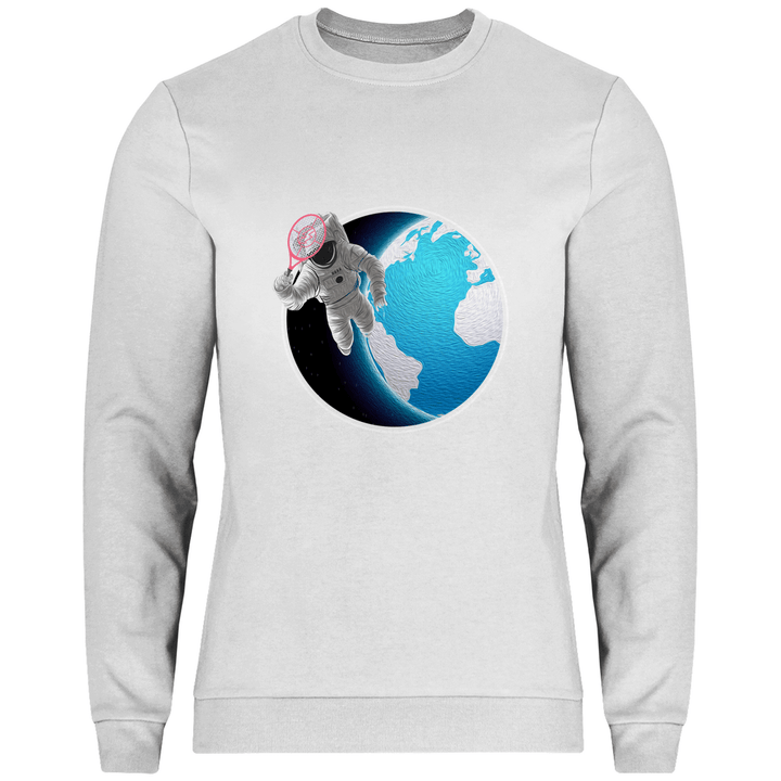 Kosmischer Fliegenfänger - Herren Sweatshirt - Textilzauber