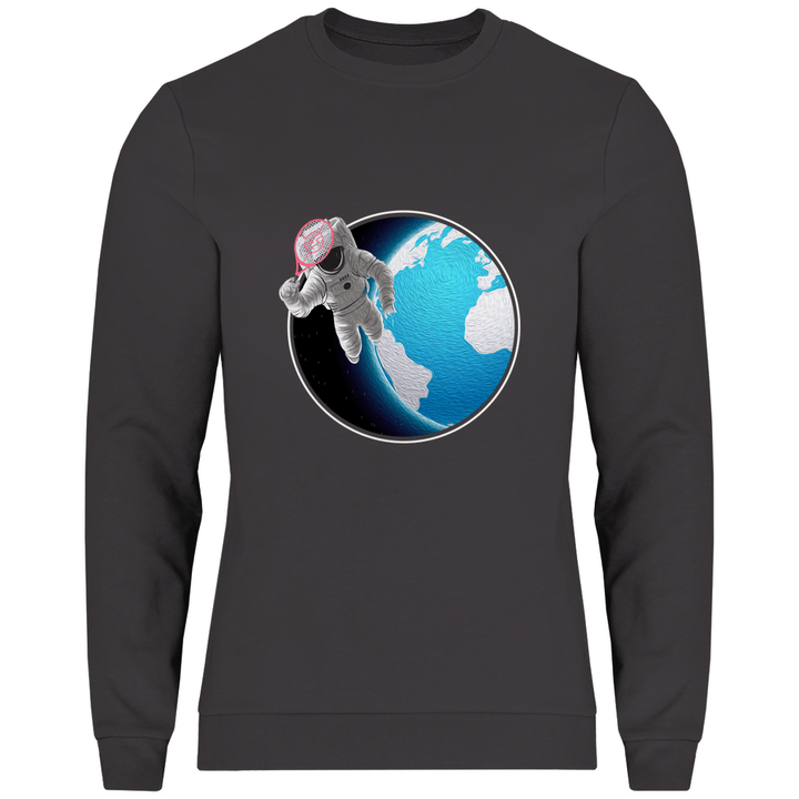 Kosmischer Fliegenfänger - Herren Sweatshirt - Textilzauber