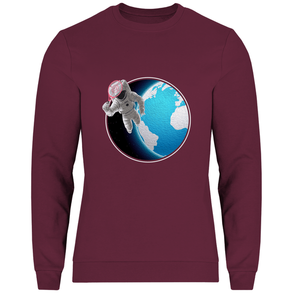 Kosmischer Fliegenfänger - Herren Sweatshirt - Textilzauber