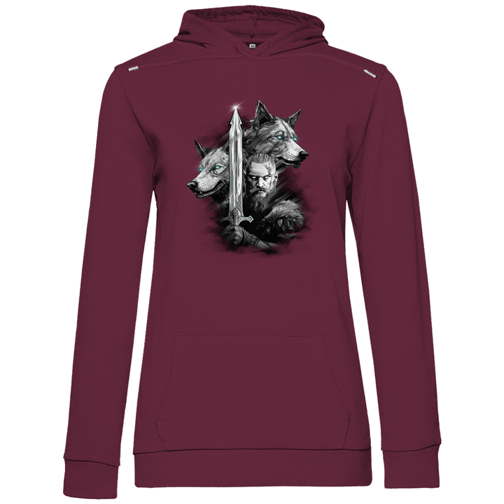 Krieger des Nordens - Damen Hoodie - Textilzauber