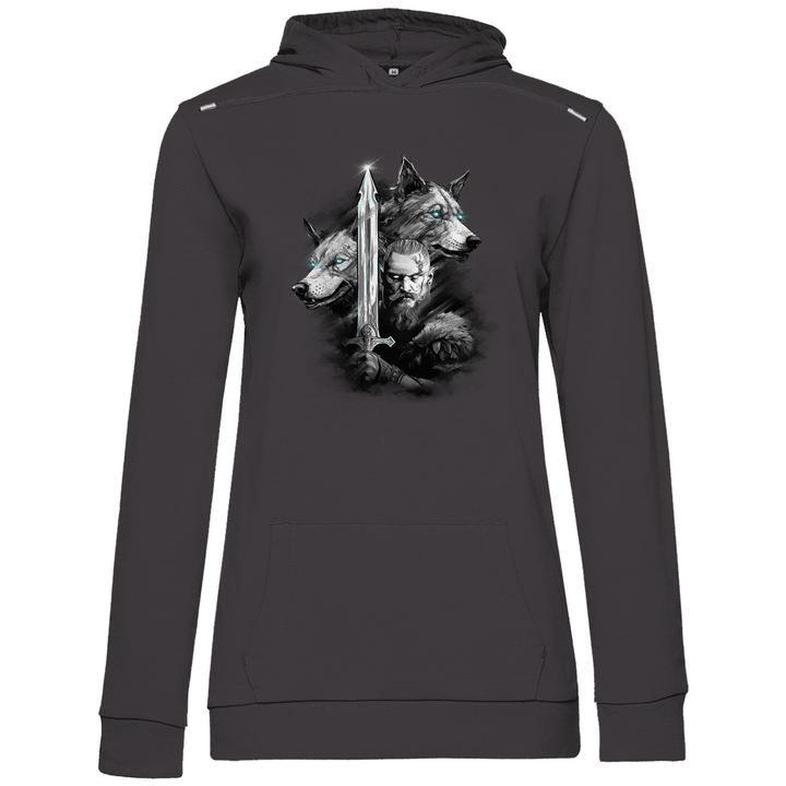 Krieger des Nordens - Damen Hoodie - Textilzauber