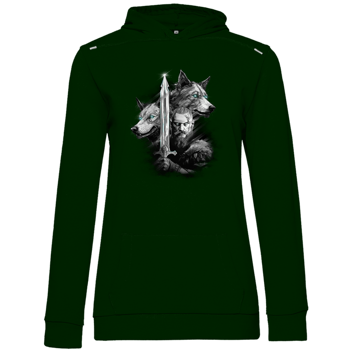 Krieger des Nordens - Damen Hoodie - Textilzauber