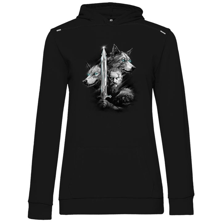 Krieger des Nordens - Damen Hoodie - Textilzauber