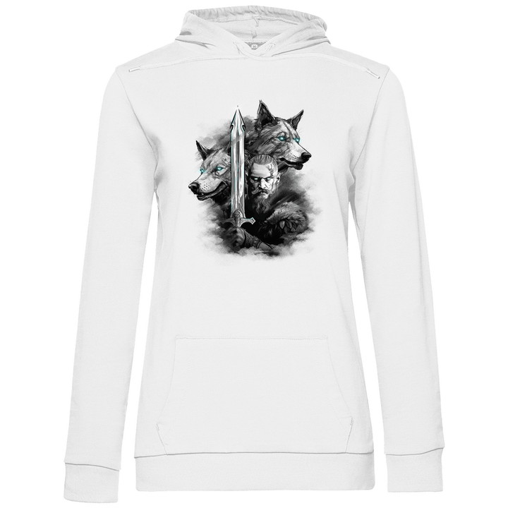 Krieger des Nordens - Damen Hoodie - Textilzauber