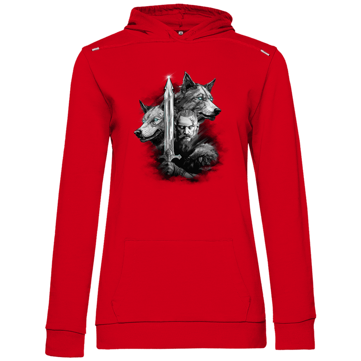 Krieger des Nordens - Damen Hoodie - Textilzauber