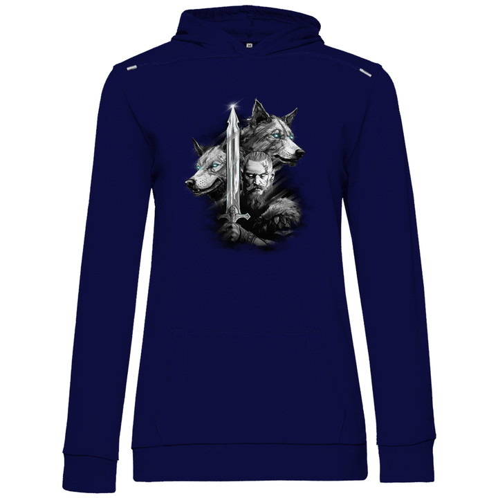 Krieger des Nordens - Damen Hoodie - Textilzauber