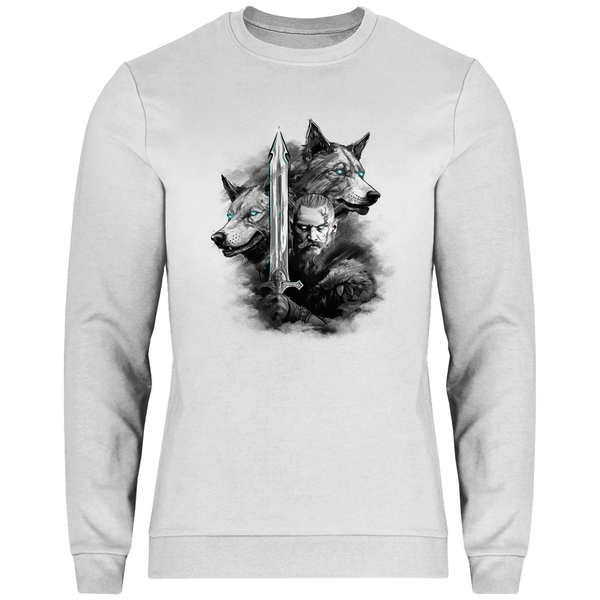 Krieger des Nordens - Herren Sweatshirt - Textilzauber