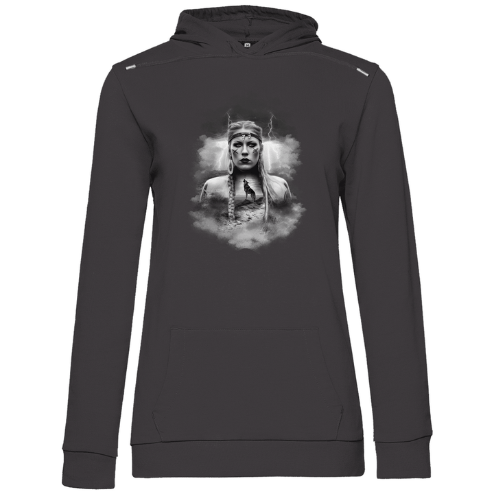 Kriegerin des Nordens - Damen Hoodie - Textilzauber