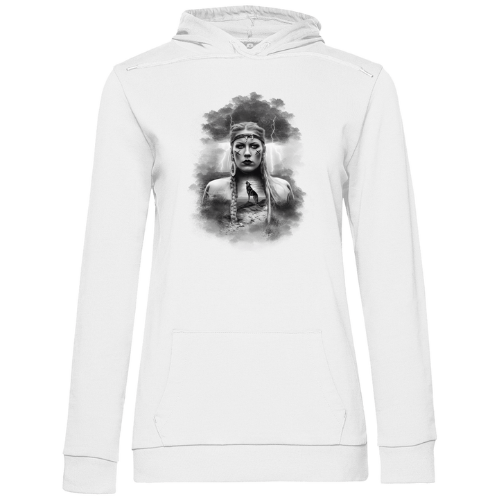 Kriegerin des Nordens - Damen Hoodie - Textilzauber