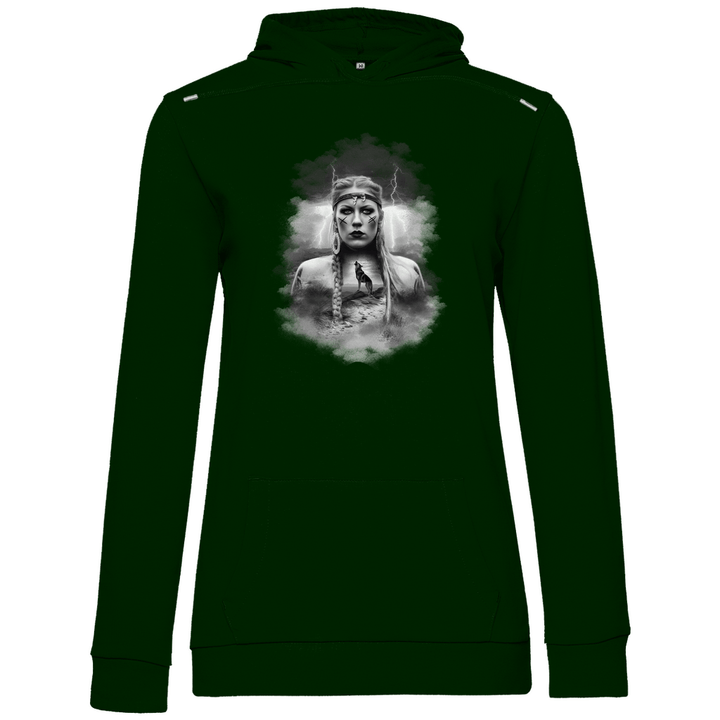 Kriegerin des Nordens - Damen Hoodie - Textilzauber