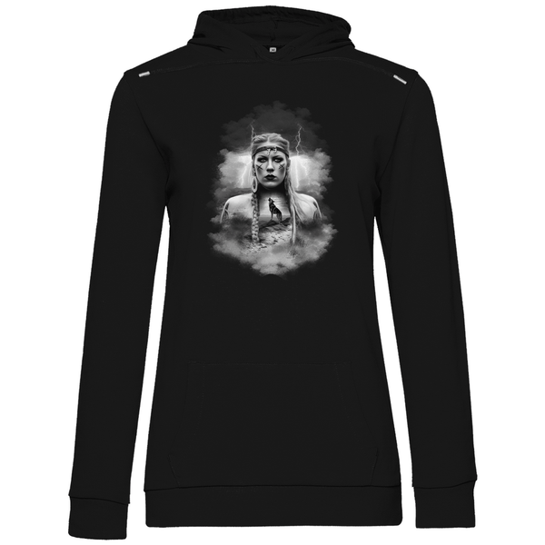 Kriegerin des Nordens - Damen Hoodie - Textilzauber