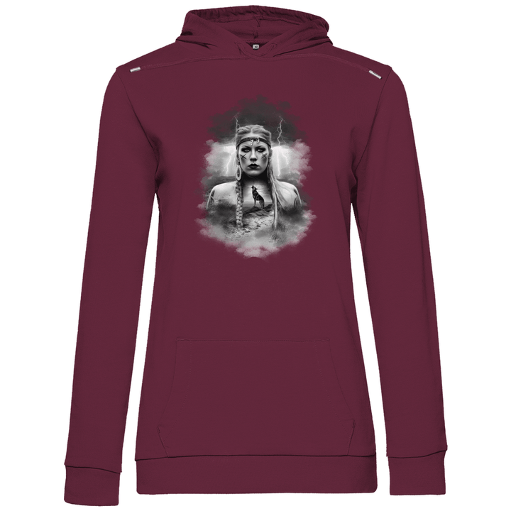 Kriegerin des Nordens - Damen Hoodie - Textilzauber