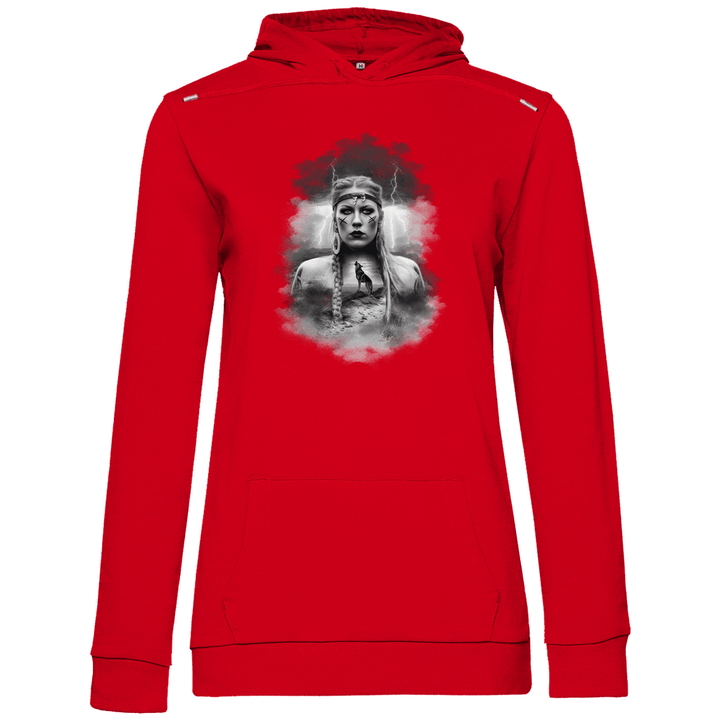 Kriegerin des Nordens - Damen Hoodie - Textilzauber