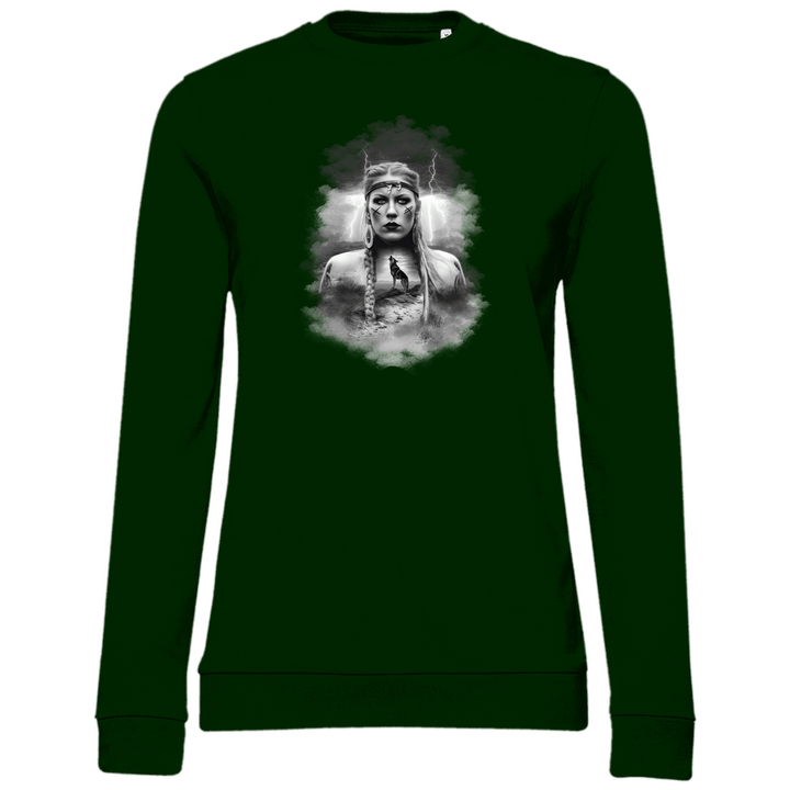 Kriegerin des Nordens - Damen Sweatshirt - Textilzauber