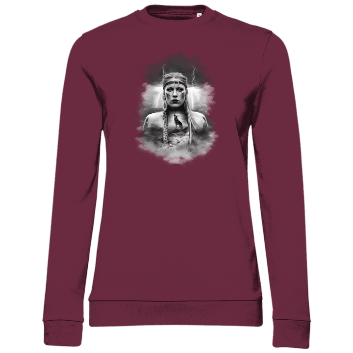 Kriegerin des Nordens - Damen Sweatshirt - Textilzauber