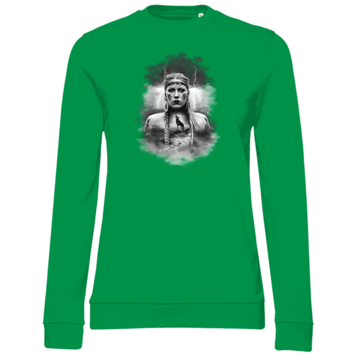 Kriegerin des Nordens - Damen Sweatshirt - Textilzauber