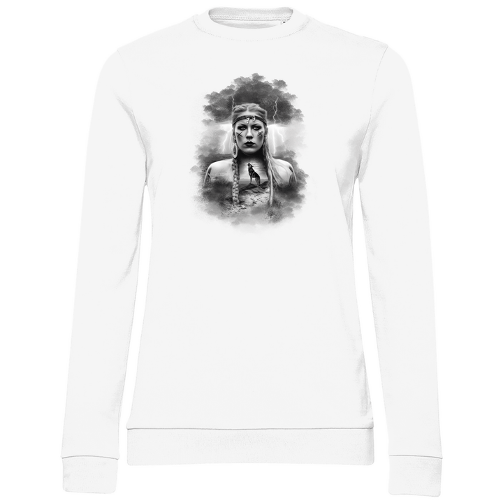 Kriegerin des Nordens - Damen Sweatshirt - Textilzauber